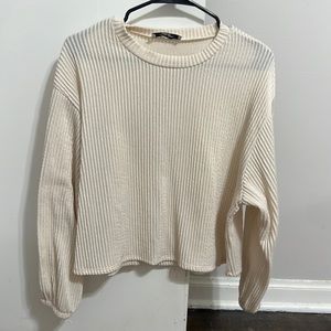 CJLA Cream Shirt • Small • EUC